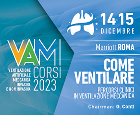 CORSO VAM 2023 - Corso COME VENTILARE Percorsi Clinici in Ventilazione Meccanica