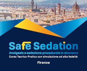 SAFE SEDATION - Analgesia e sedazione procedurale in sicurezza