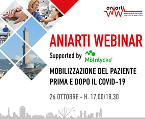 ANIARTI WEBINAR<br>Mobilizzazione del Paziente Prima e Dopo il COVID-19<br>On Demand fino al 30 settembre 2021