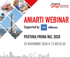 ANIARTI WEBINAR<br>Postura Prona nel 2020<br>On Demand fino al 30 settembre 2021