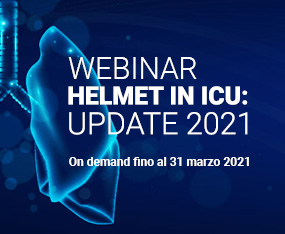 WEBINAR<br>Helmet in ICU: Update 202<br>On Demand fino al 31 Marzo 2021