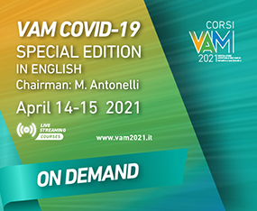 Corsi VAM 2021<br>VAM COVID -19 Special Edition<br>On Demand fino al 21 marzo 2022